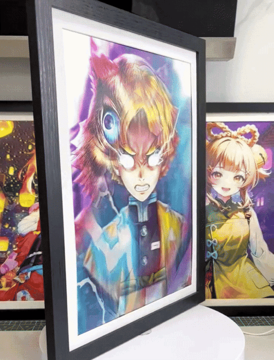 Póster Lenticular 3D - Demon Slayer (4 modelos)