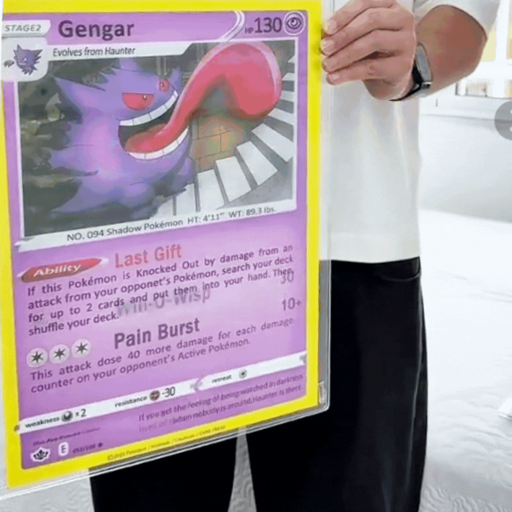 Póster Lenticular 3D - Pokemon (4 modelos)