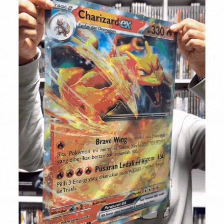Póster Lenticular 3D - Pokemon (4 modelos)