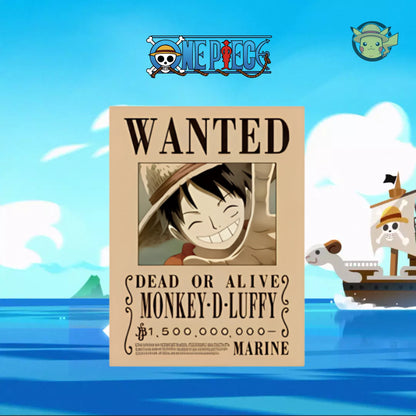 Póster 3D One Piece - Luffy, Sabo y Portgas D.Ace